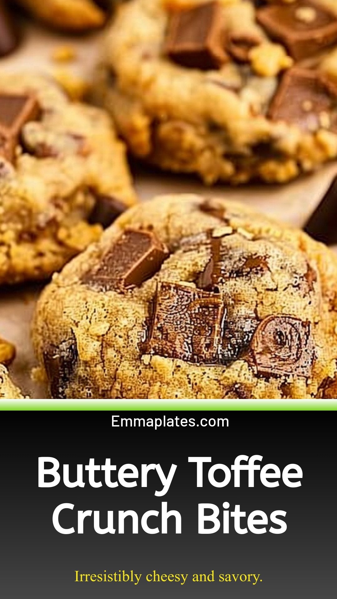 Buttery Toffee Crunch Bites