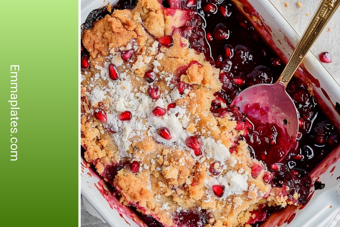 Cake Mix Pomegranate Apple Bake: Creamy, dreamy, chocolate bliss.