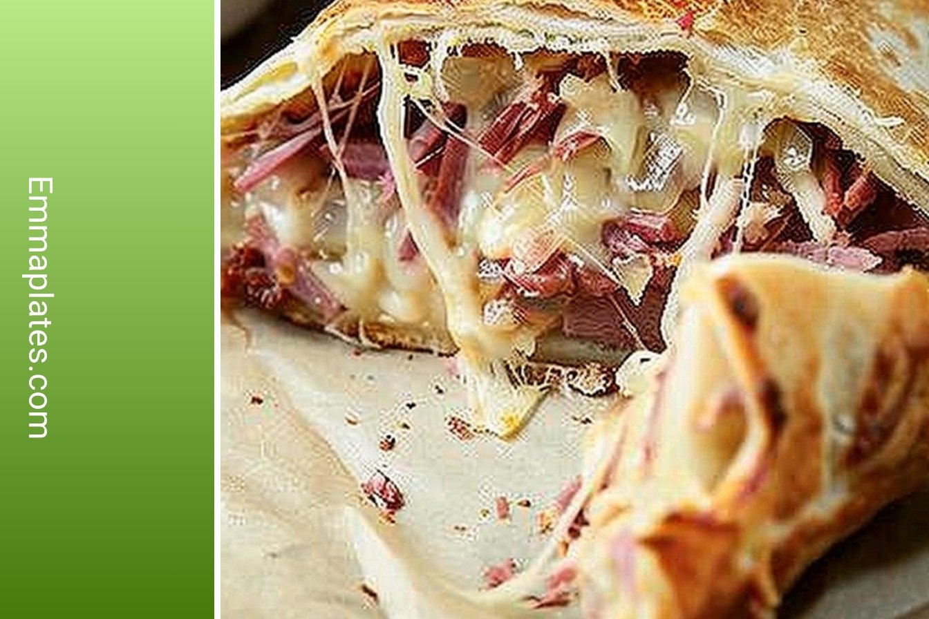 Corned Beef Calzone Bake: Sizzling and Succulent