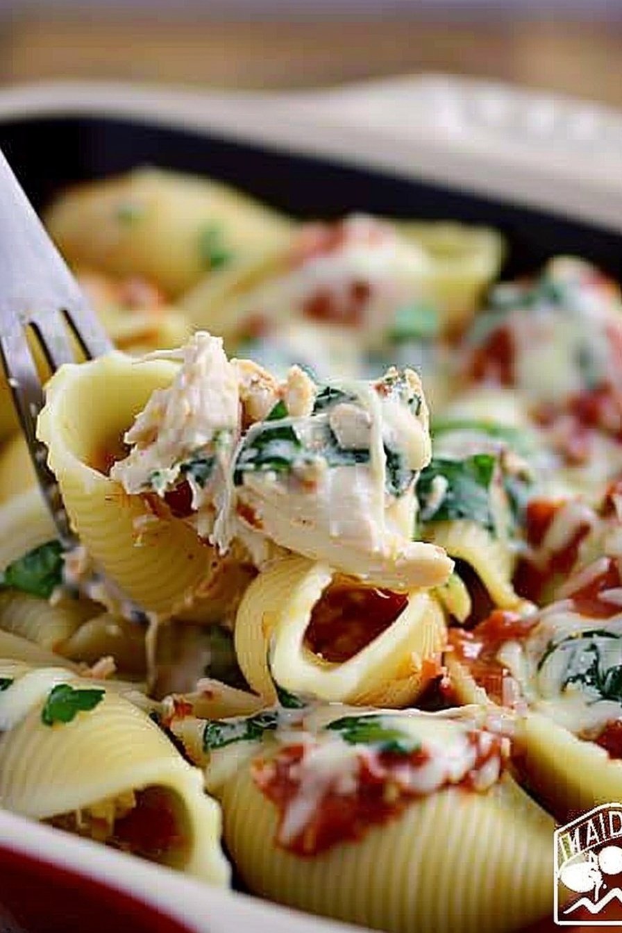 Creamy Chicken Pasta Shells