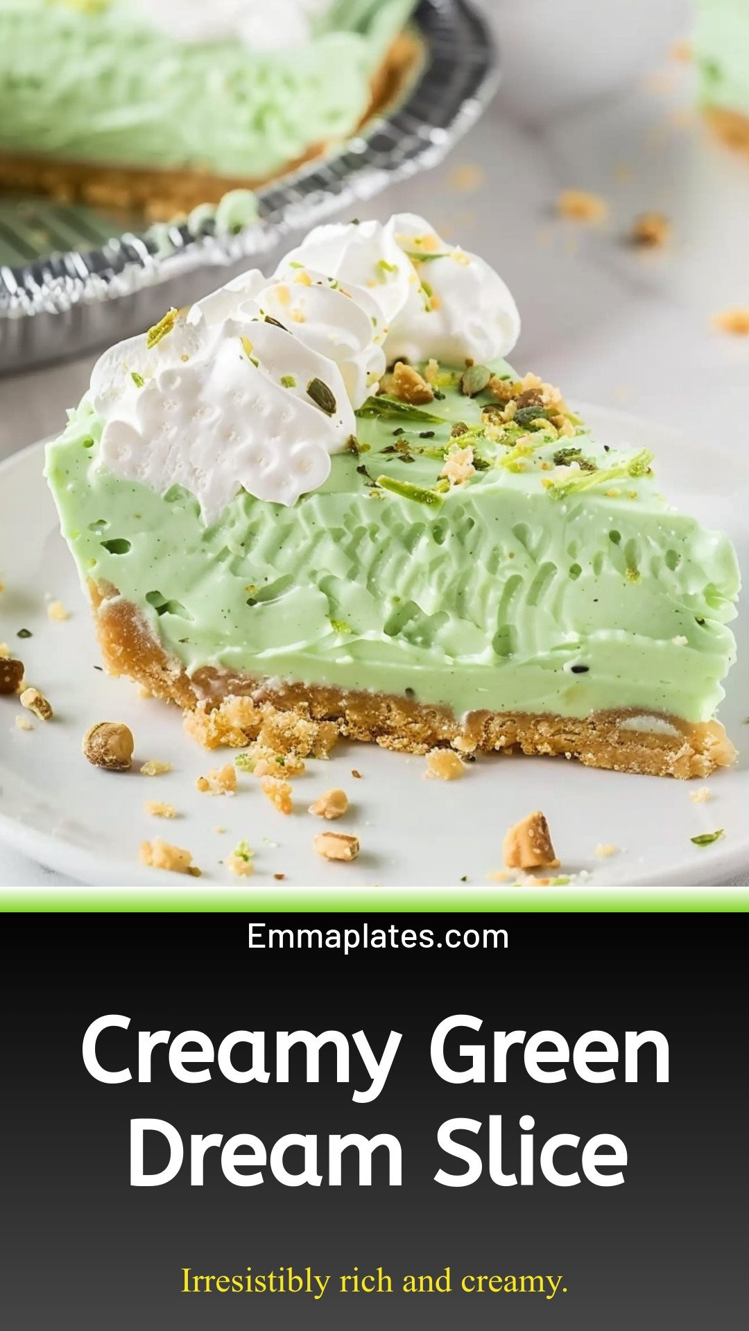 Creamy Green Dream Slice