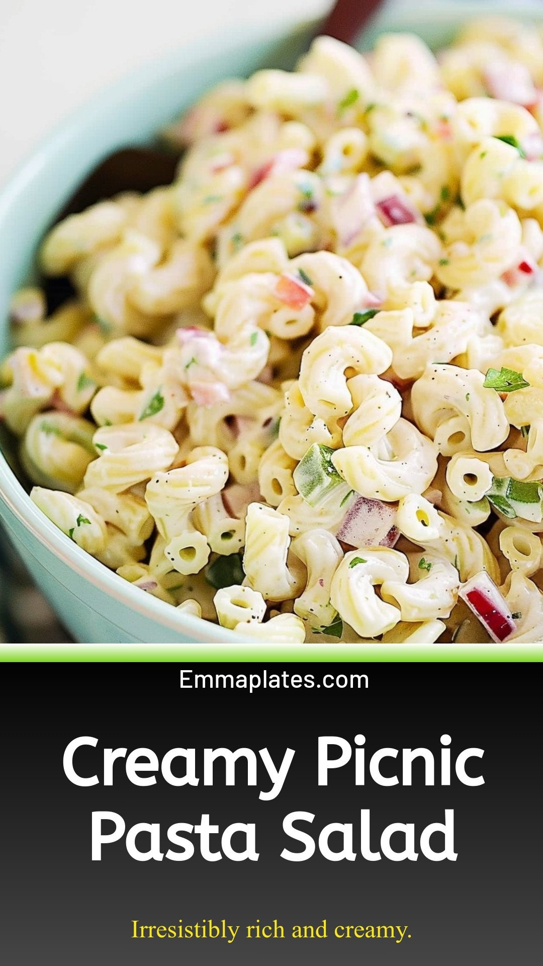 Creamy Picnic Pasta Salad