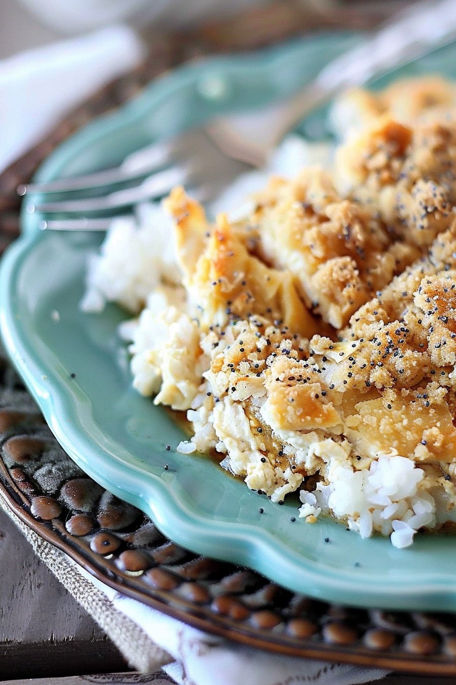 Creamy Poppy Seed Bake