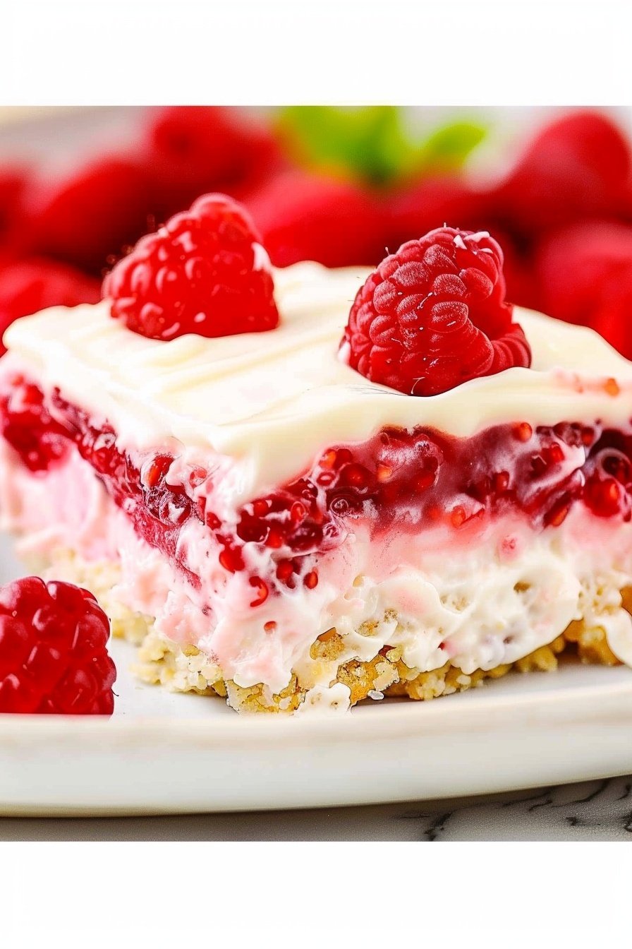 Creamy Raspberry Dream Dessert