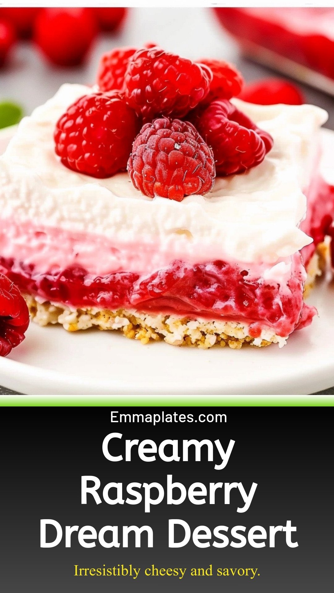 Creamy Raspberry Dream Dessert