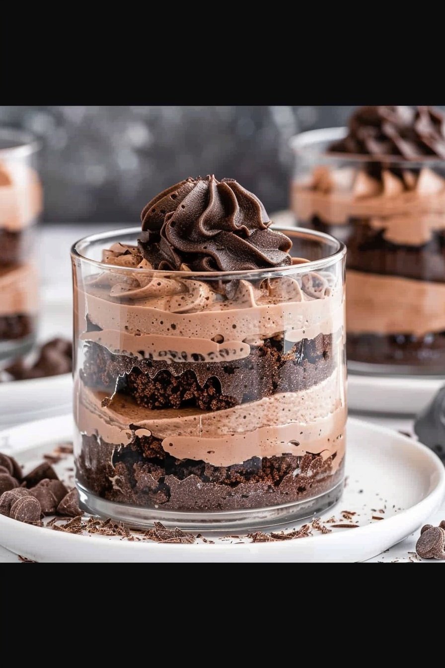 Decadent Chocolate Cheesecake Layers