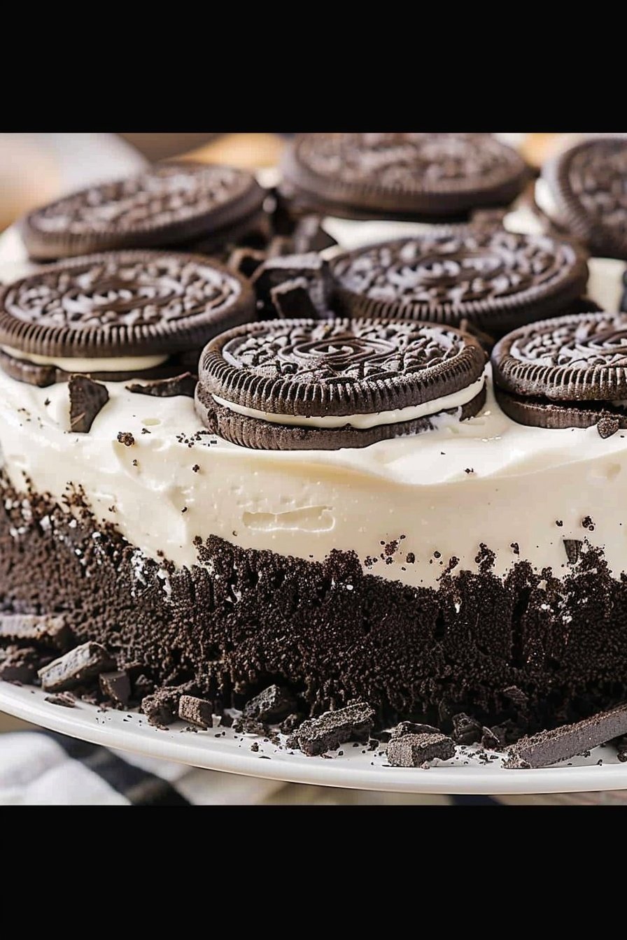 Easy Oreo Cream Dessert
