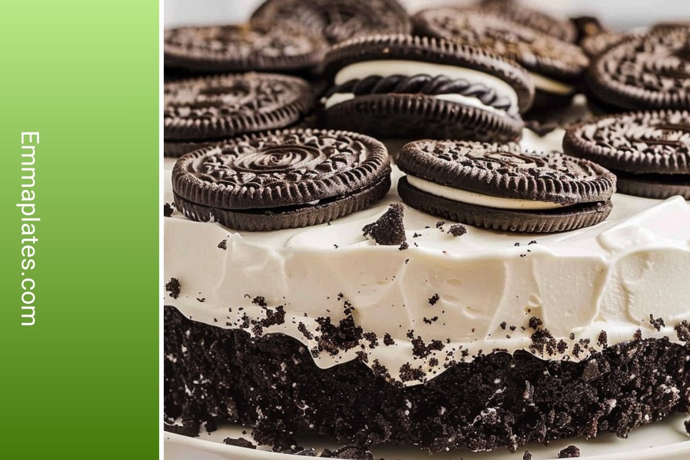 Easy Oreo Cream Dessert: Creamy, dreamy, cheesy perfection.