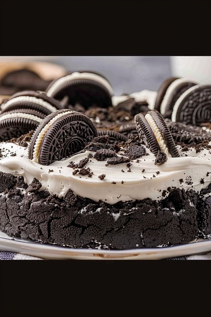 Easy Oreo Cream Dessert