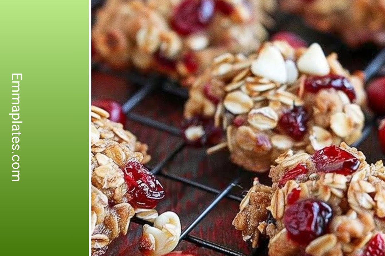 Festive Cranberry Oatmeal Bites: Irresistibly cheesy, perfectly charred.