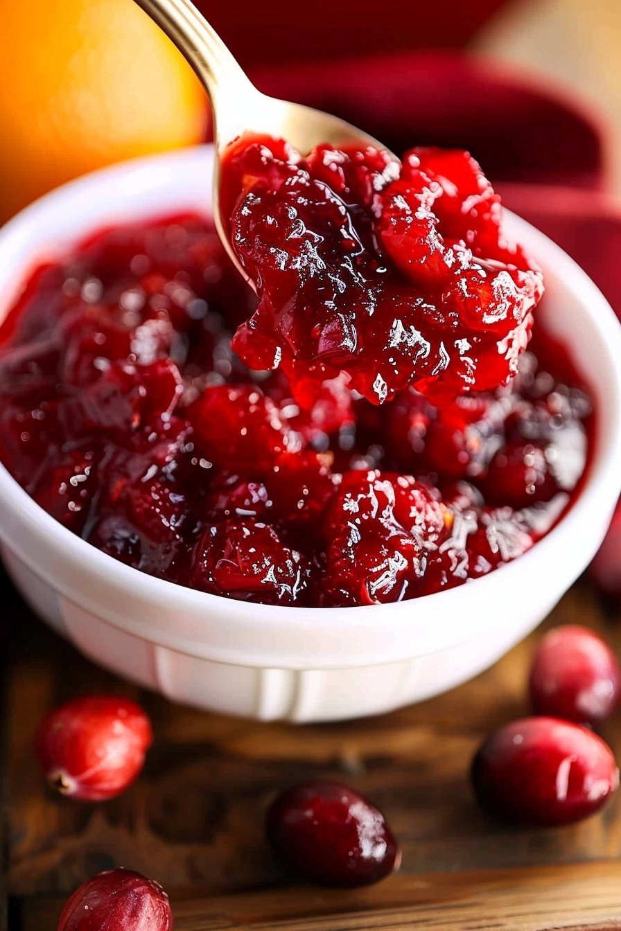 Festive Cranberry Orange Relish