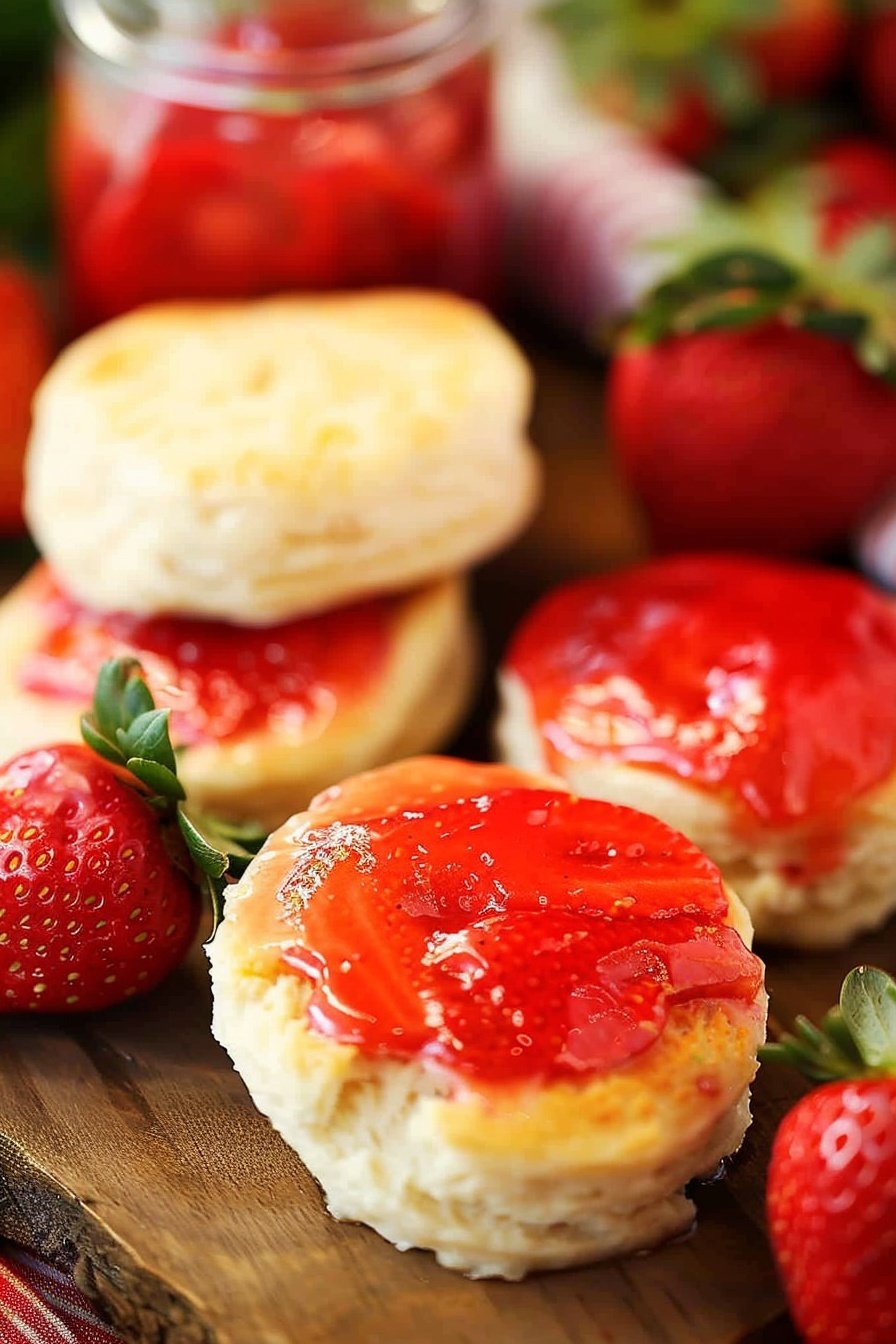 Five Minute Strawberry Topping