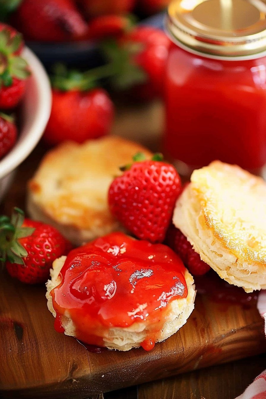 Five Minute Strawberry Topping