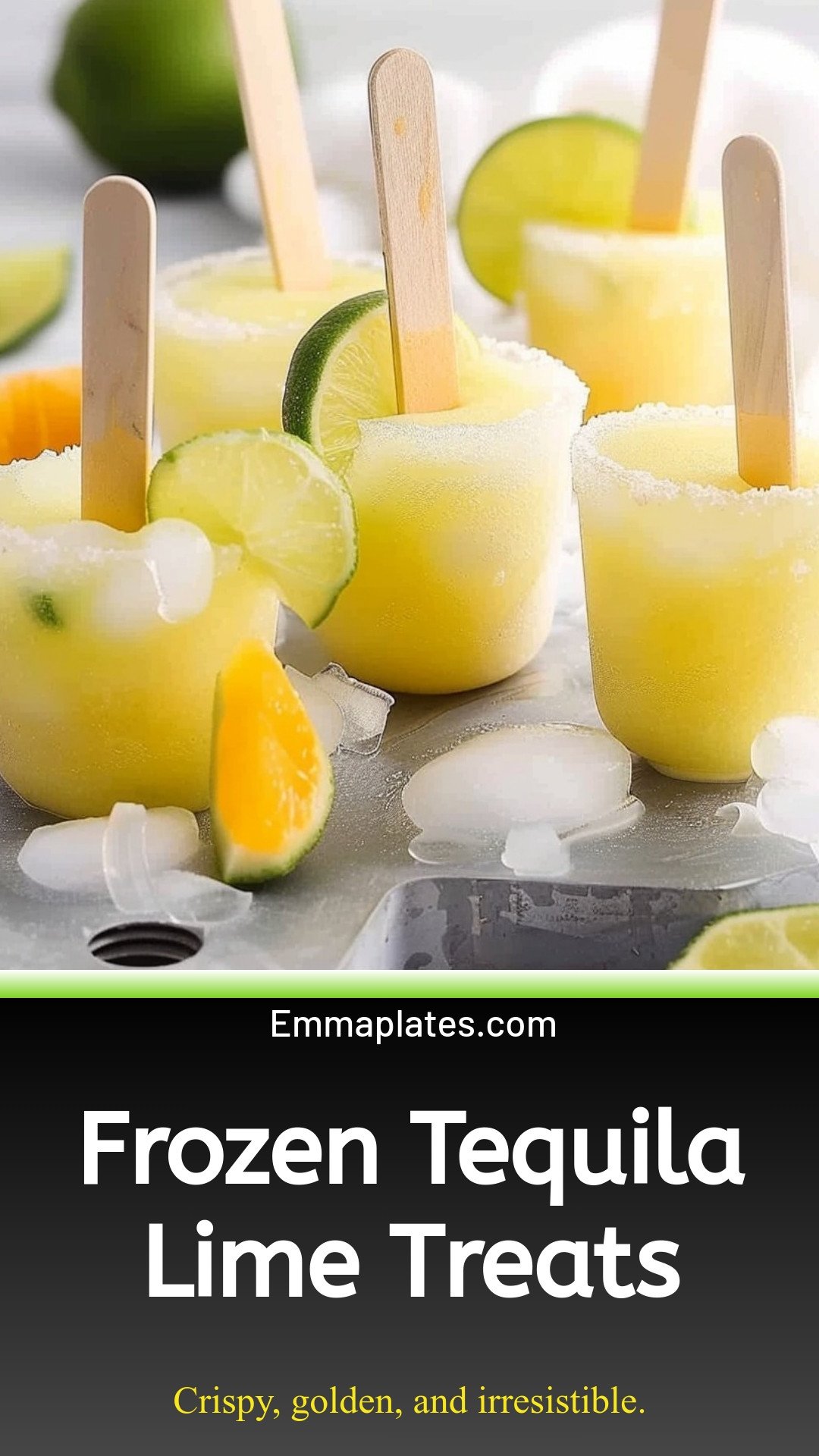 Frozen Tequila Lime Treats