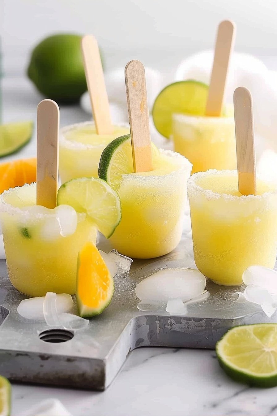 Frozen Tequila Lime Treats