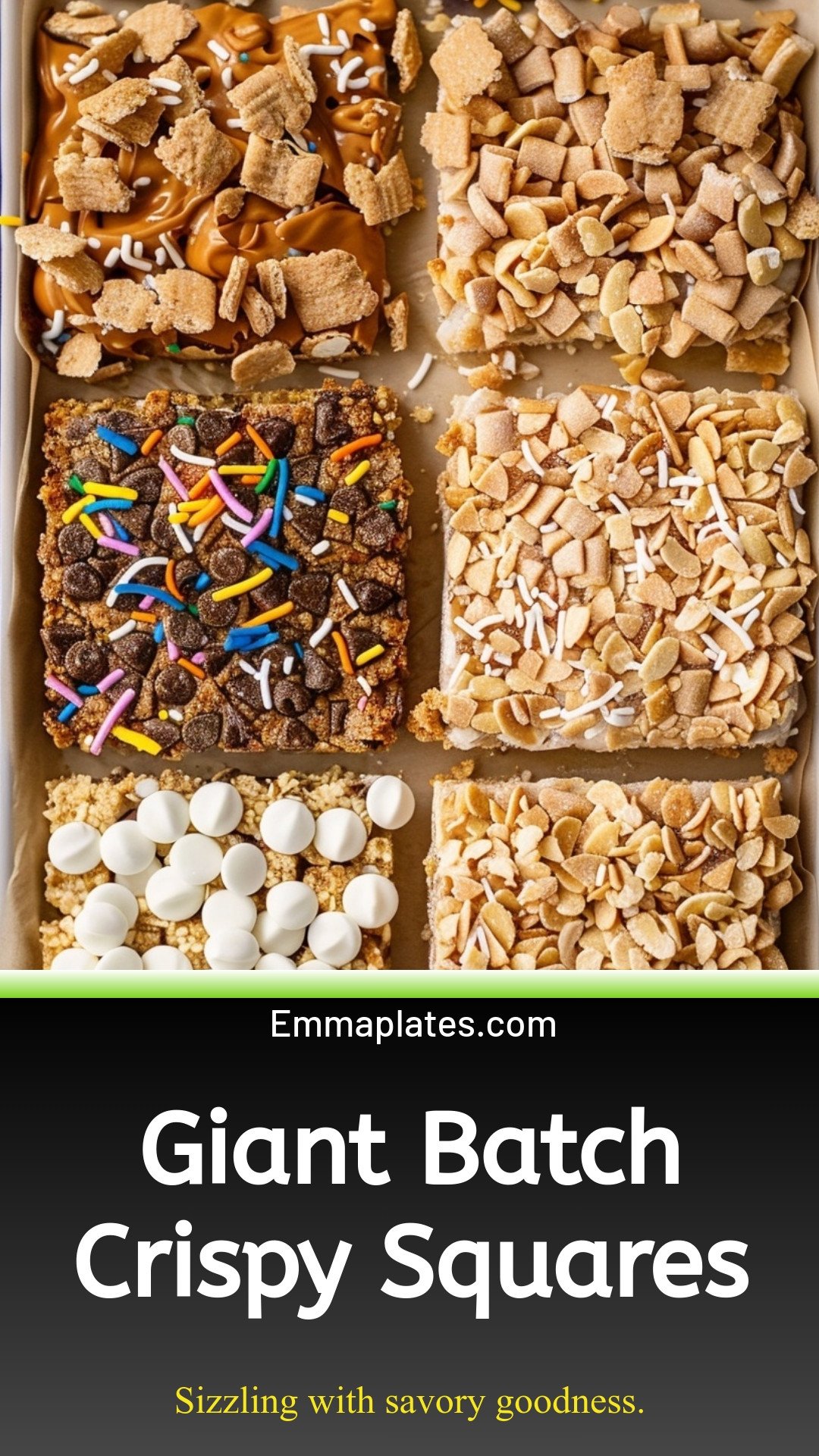 Giant Batch Crispy Squares