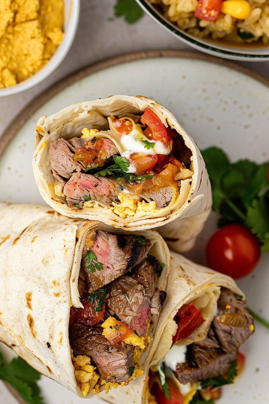 Grilled Steak Wrap