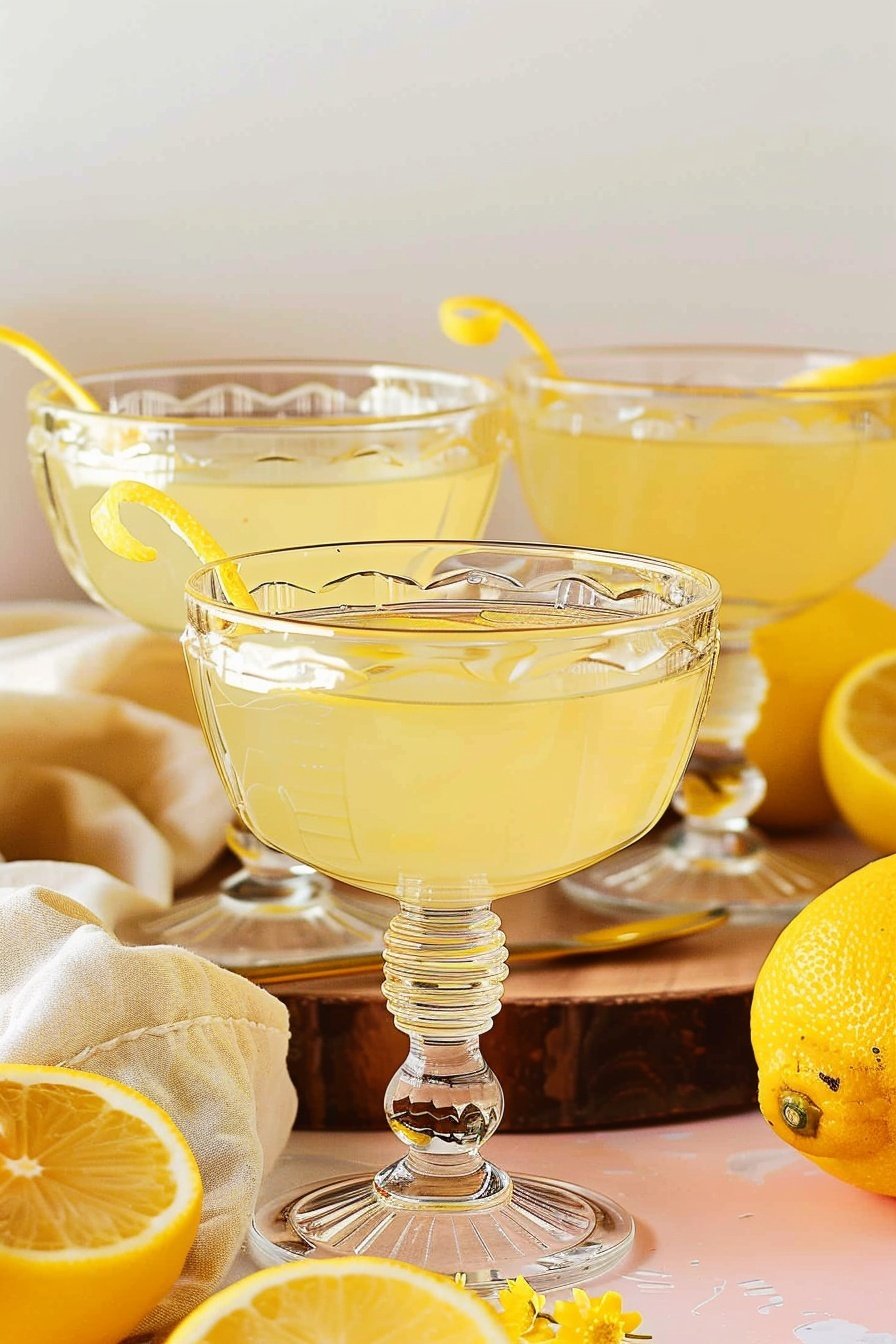 Homemade Italian Lemon Liqueur