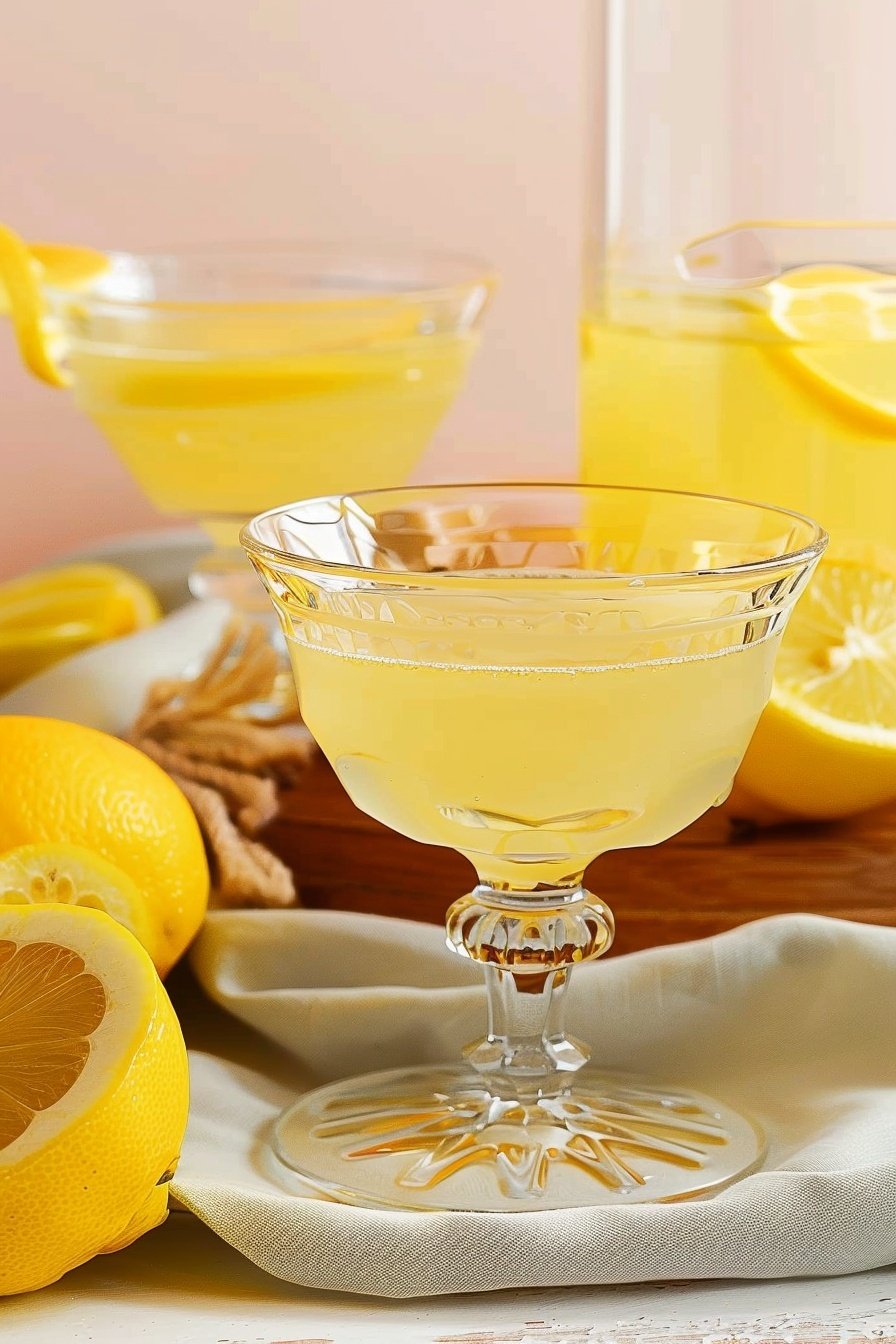 Homemade Italian Lemon Liqueur