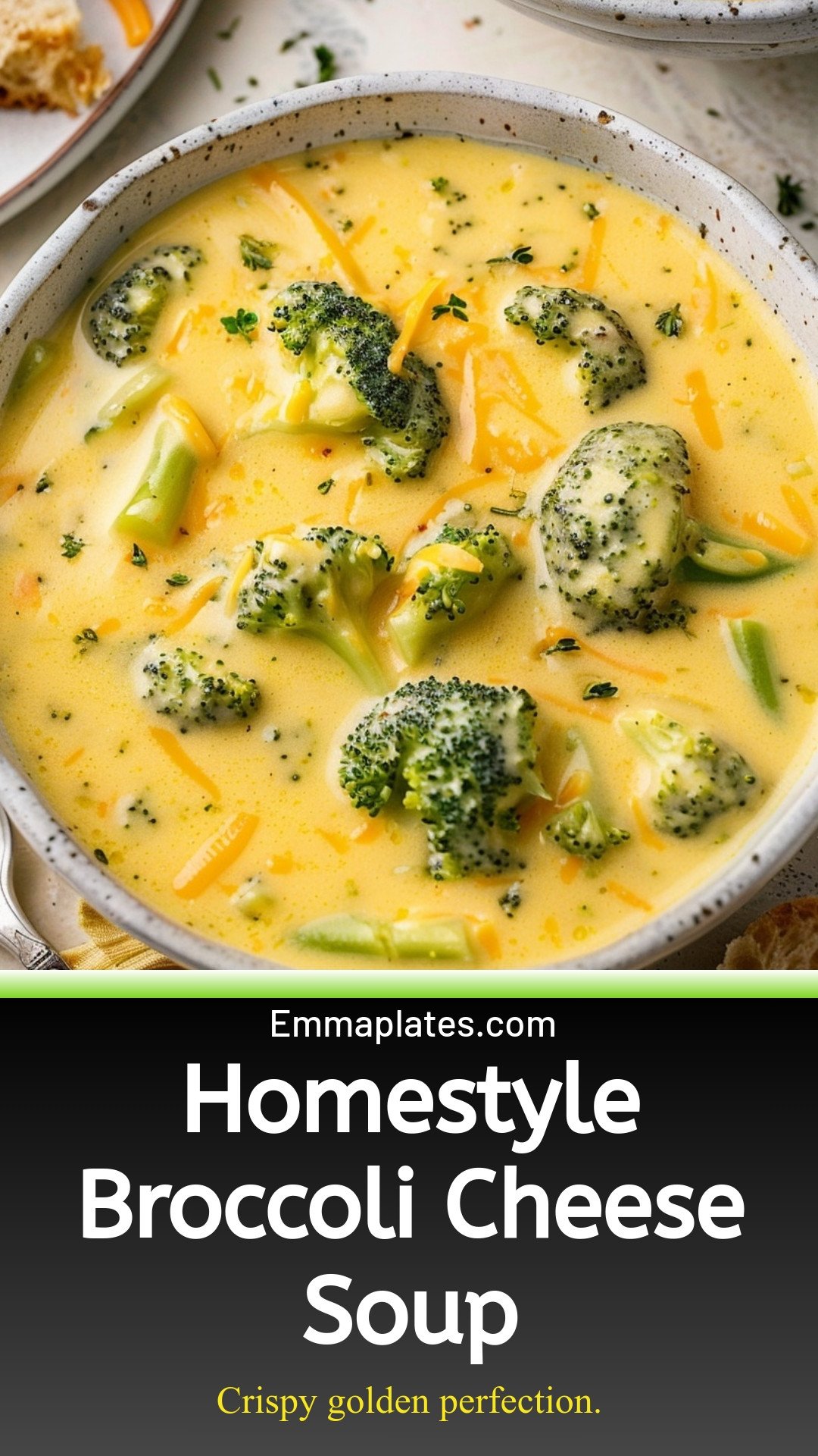 Homestyle Broccoli Cheese Soup