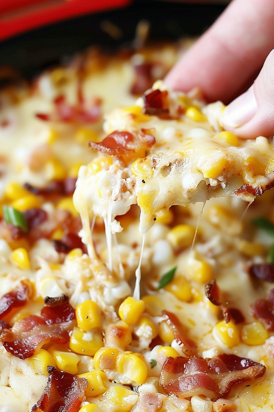 Hot Bacon Corn Dip