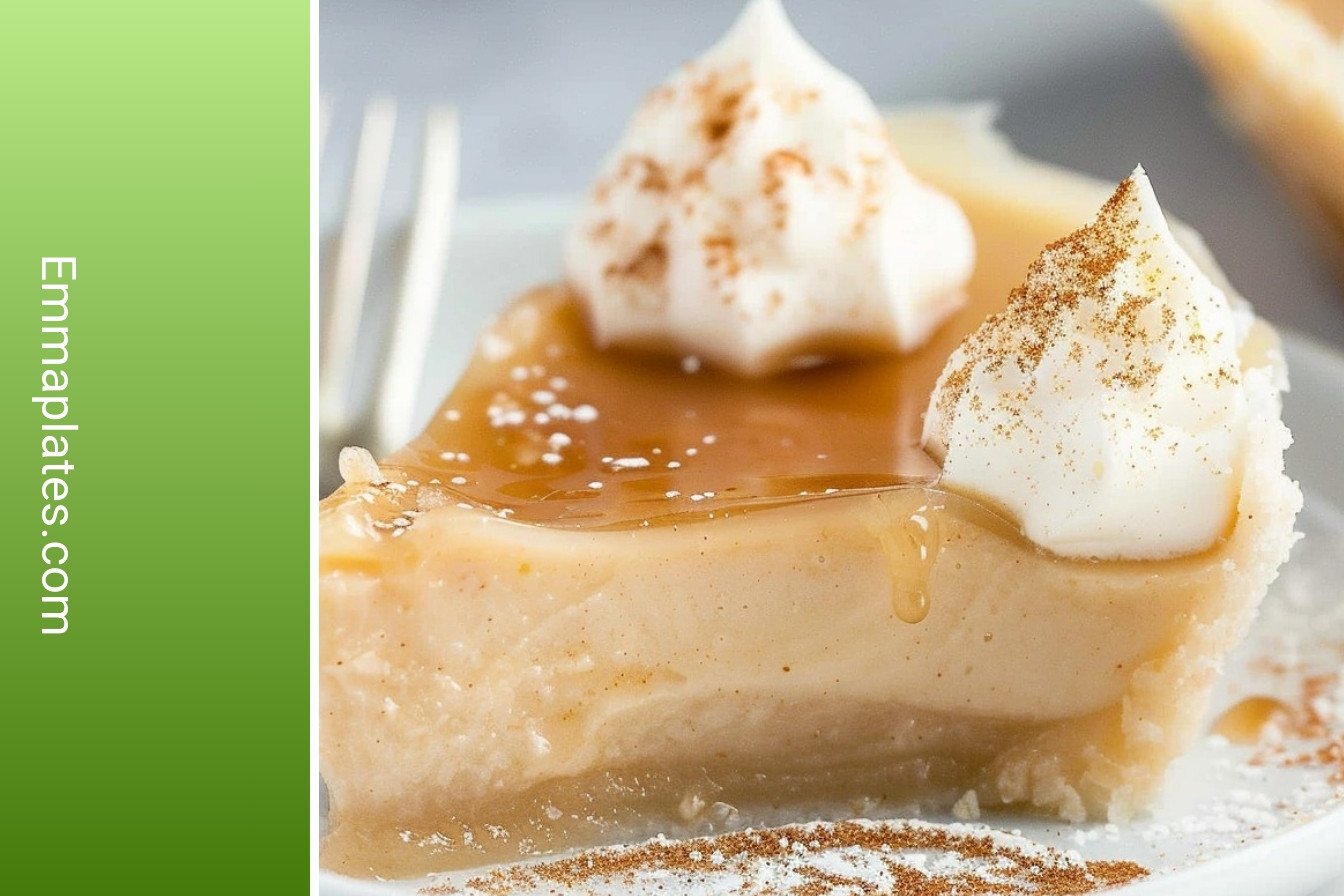 Maple Custard Delight: Creamy, dreamy, irresistible indulgence.
