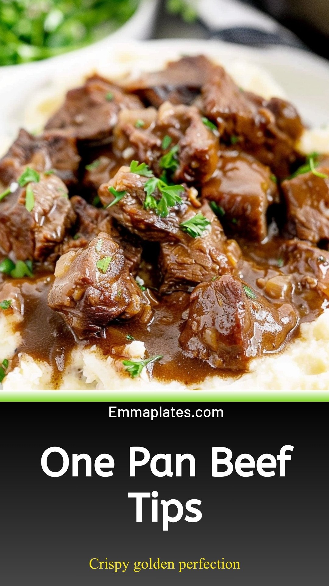 One Pan Beef Tips
