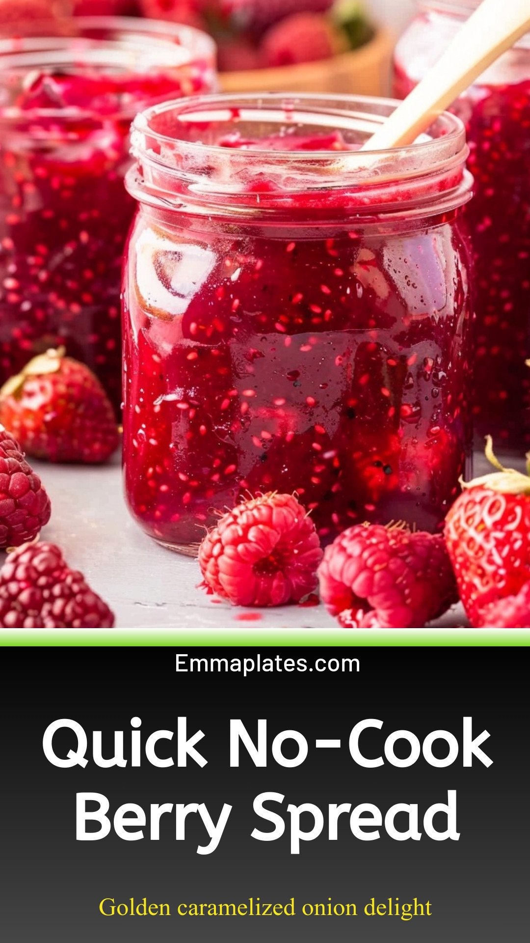Quick No-Cook Berry Spread
