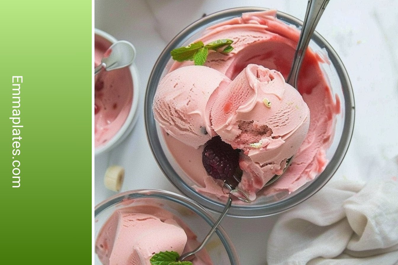 Ruby Frosted Banana Bliss: Creamy, dreamy, cheesy perfection.