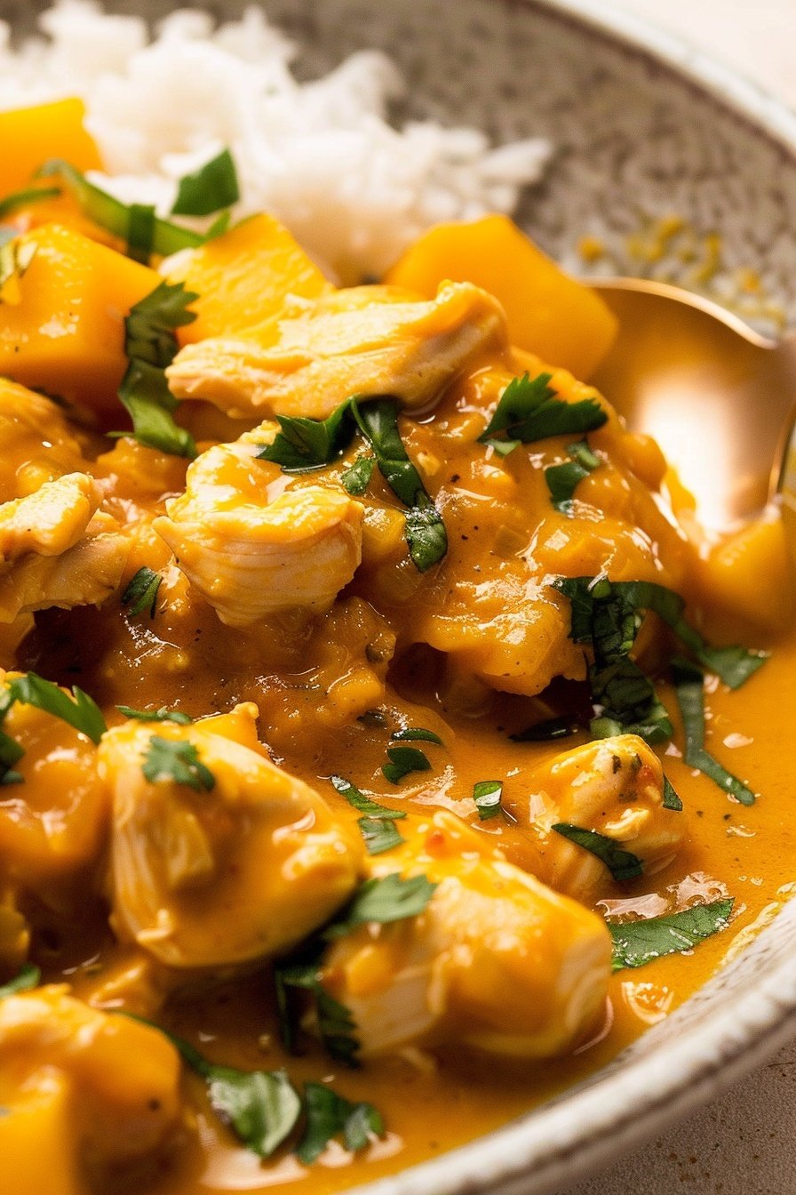 Savory Chicken and Squash Stew