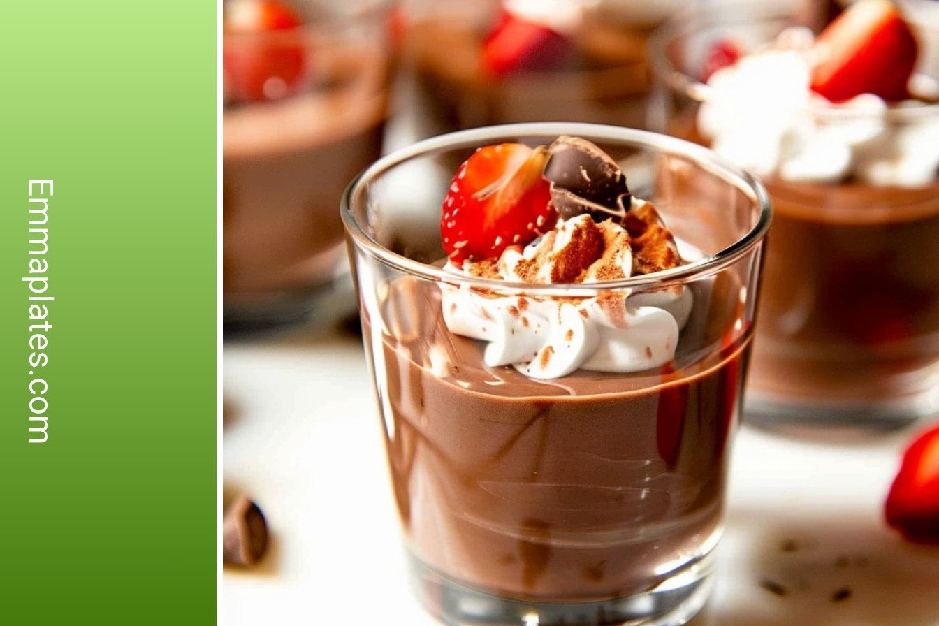 Silken Cocoa Delight: Crispy golden perfection