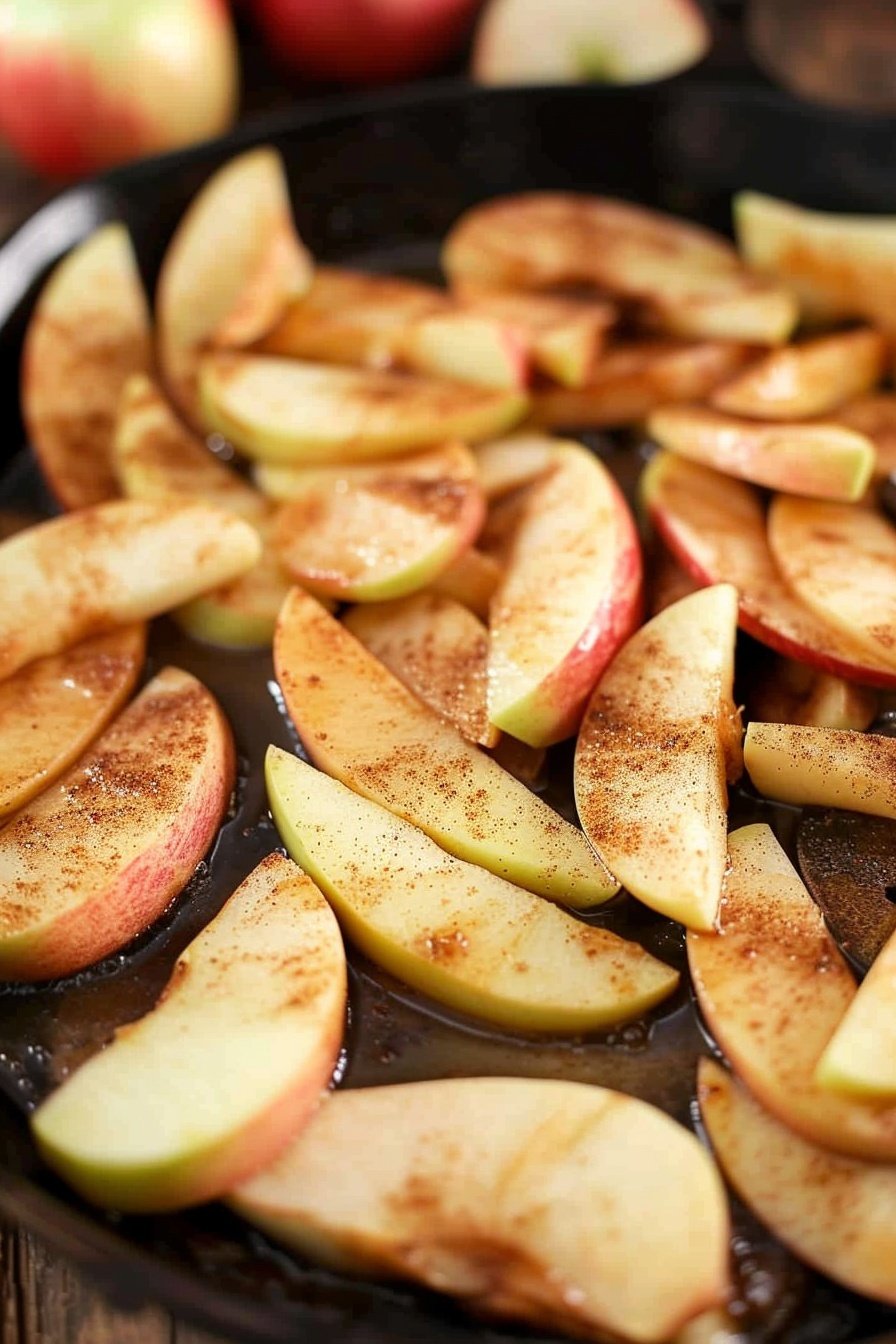 Skillet Cinnamon Apple Slices