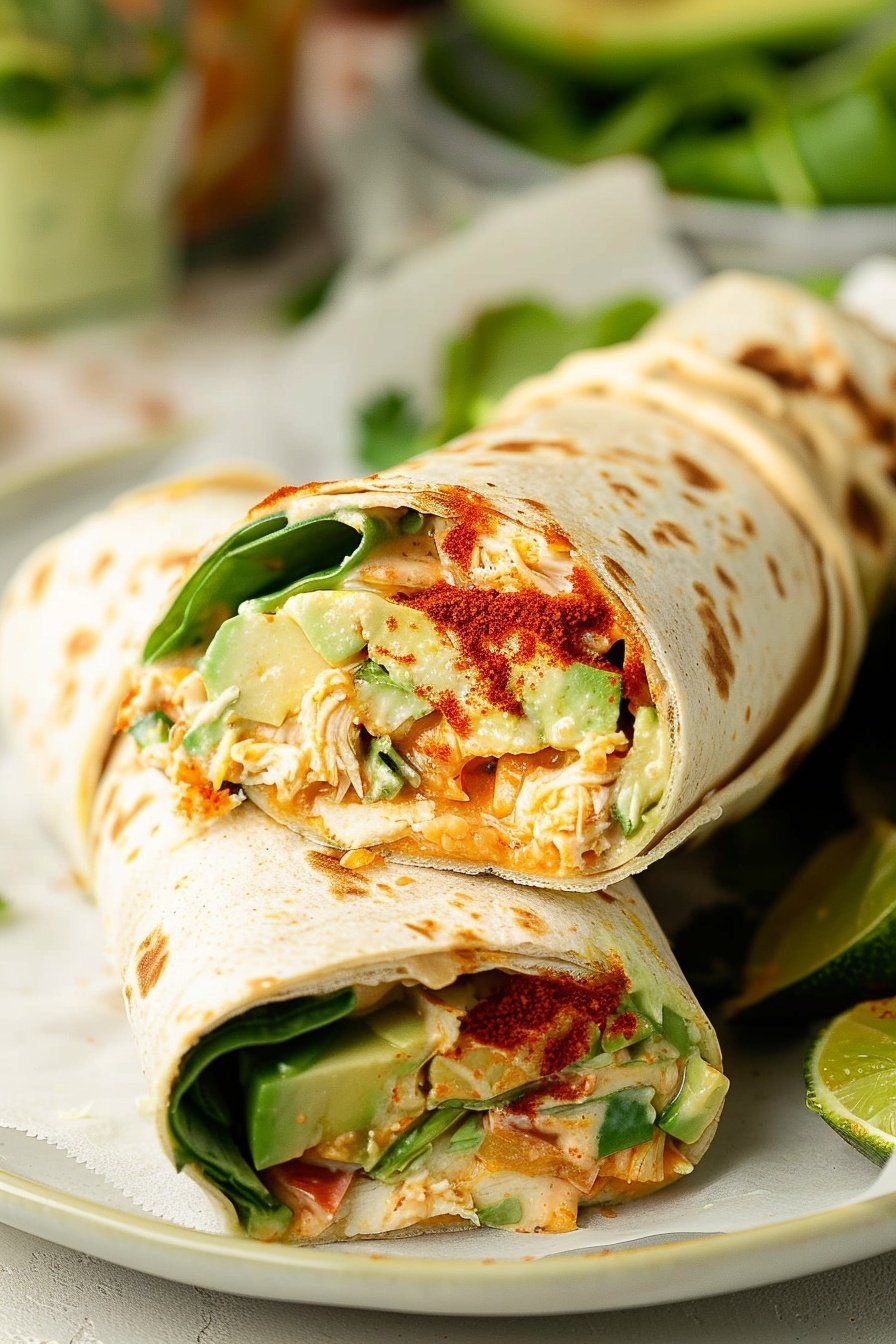 Smoky Chicken Wrap Delight