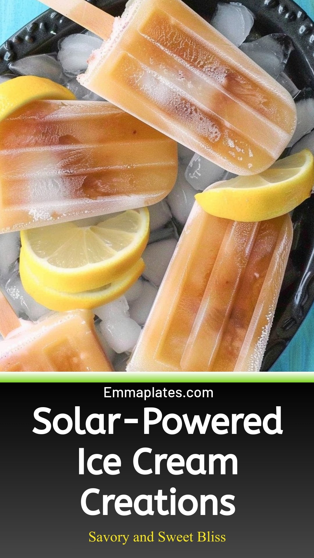 Solar-Powered Ice Cream Creations