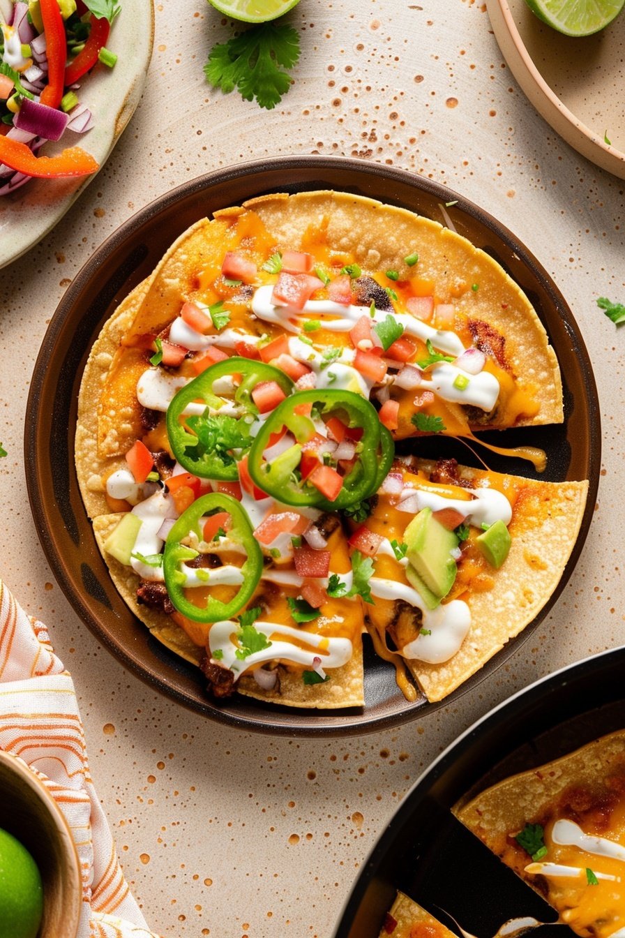 Spicy Taco Pizza Bake