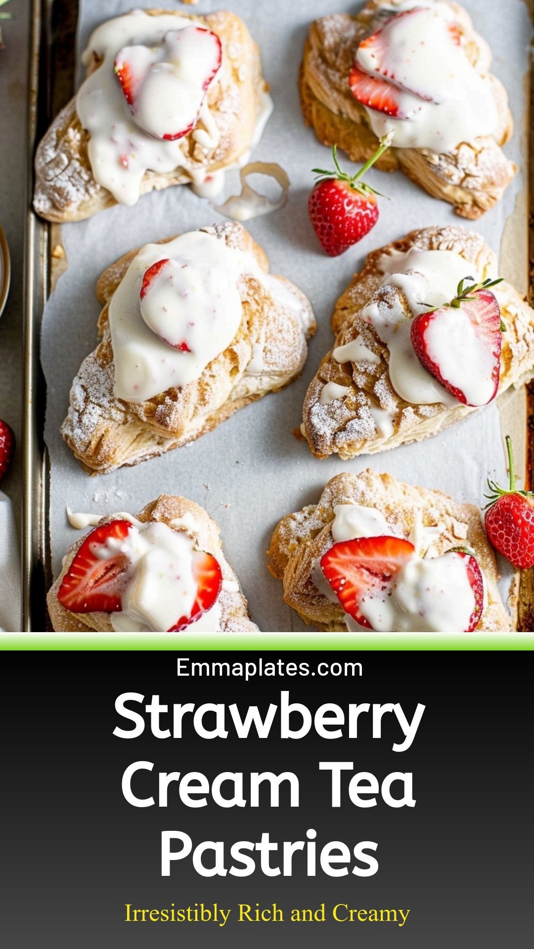 Strawberry Cream Tea Pastries