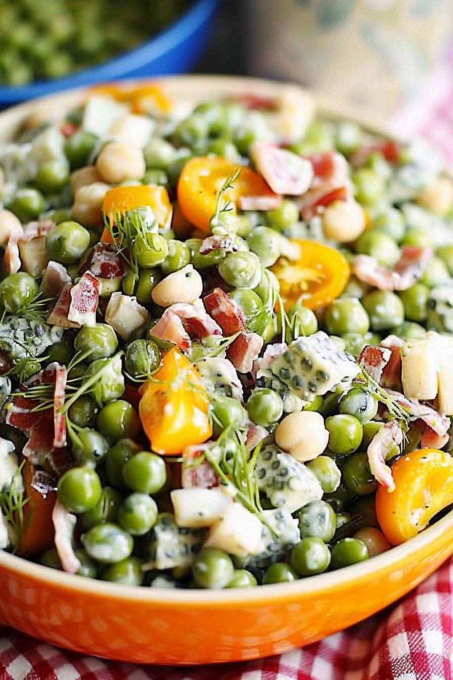 Summer s Savory Pea Salad