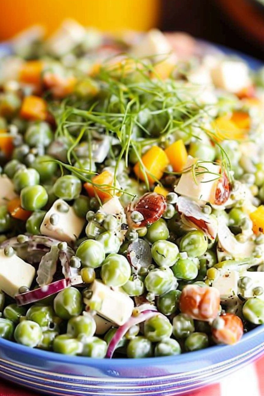 Summer s Savory Pea Salad