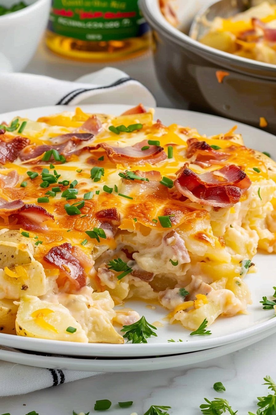 Ultimate Cheesy Potato Bake
