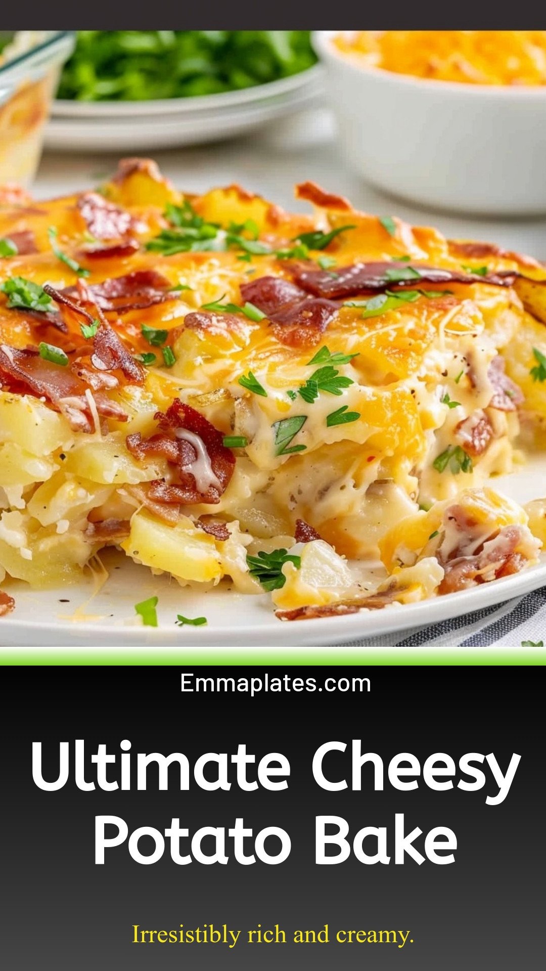Ultimate Cheesy Potato Bake