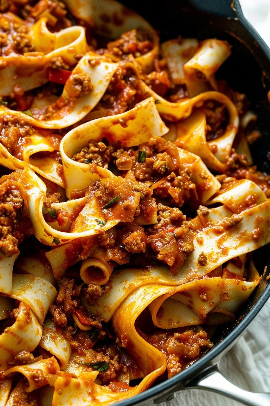 Wide Ribbons with Rich Ragu