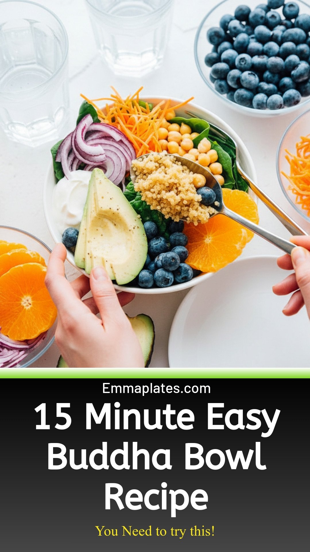 Easy Buddha Bowls (15 Minute Recipe)