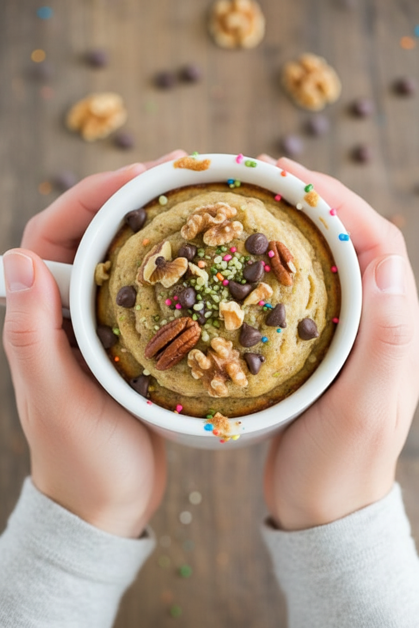 5-Ingredient Banana Bread Muffin in a Mug - Skinnytaste