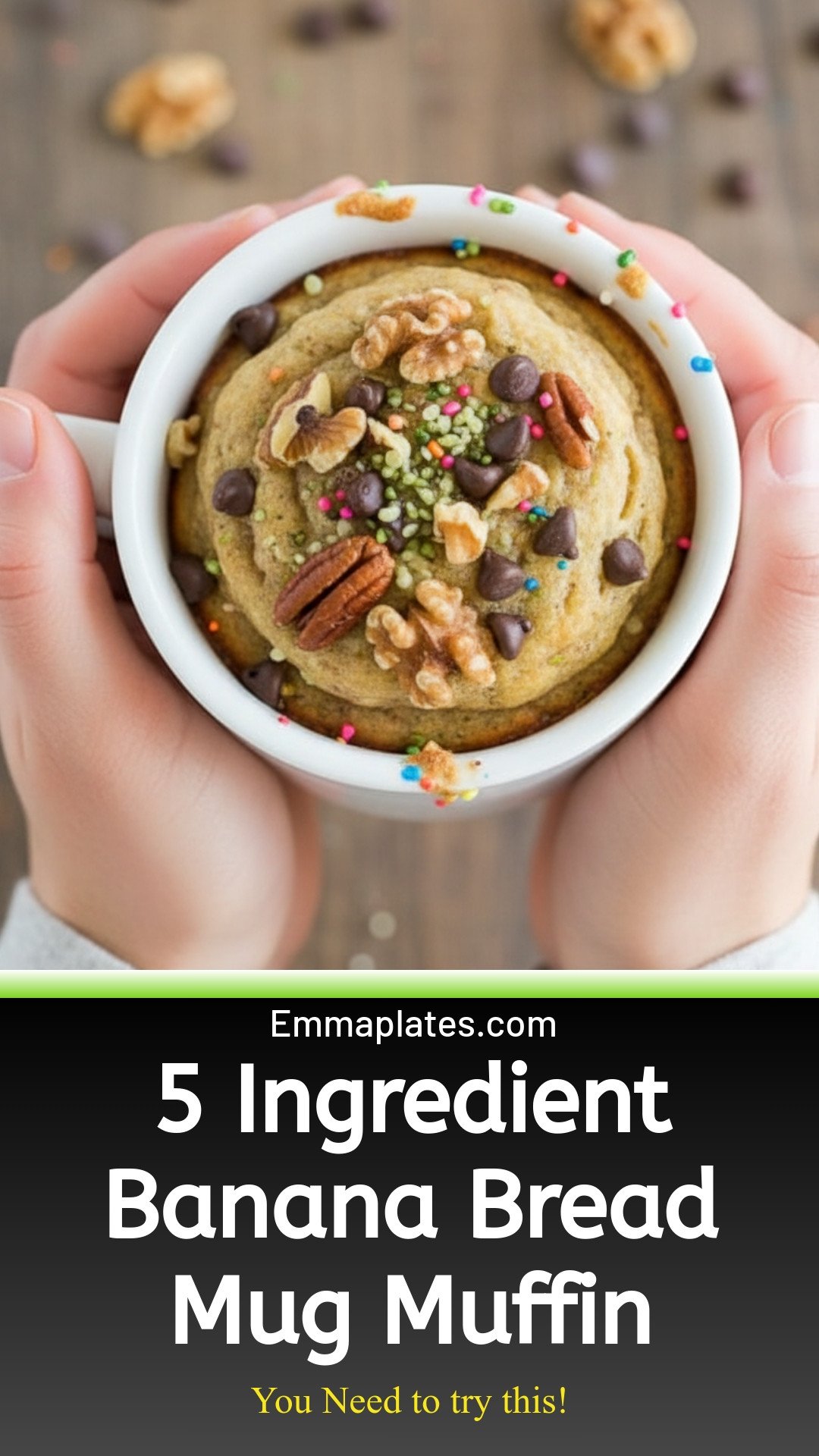 5-Ingredient Banana Bread Muffin in a Mug - Skinnytaste