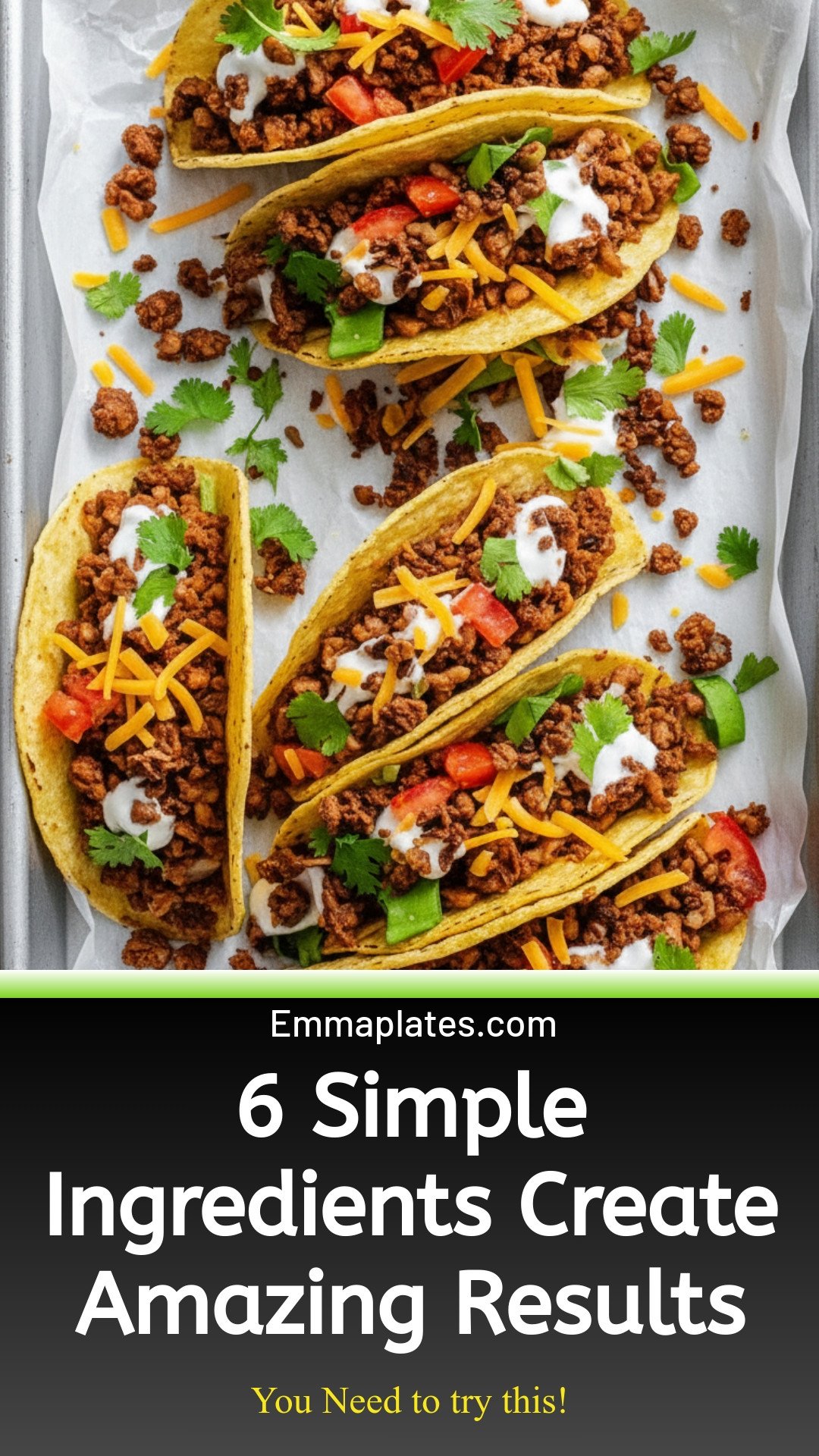 You'll be amazed at what these 6 simple ingredients can make!