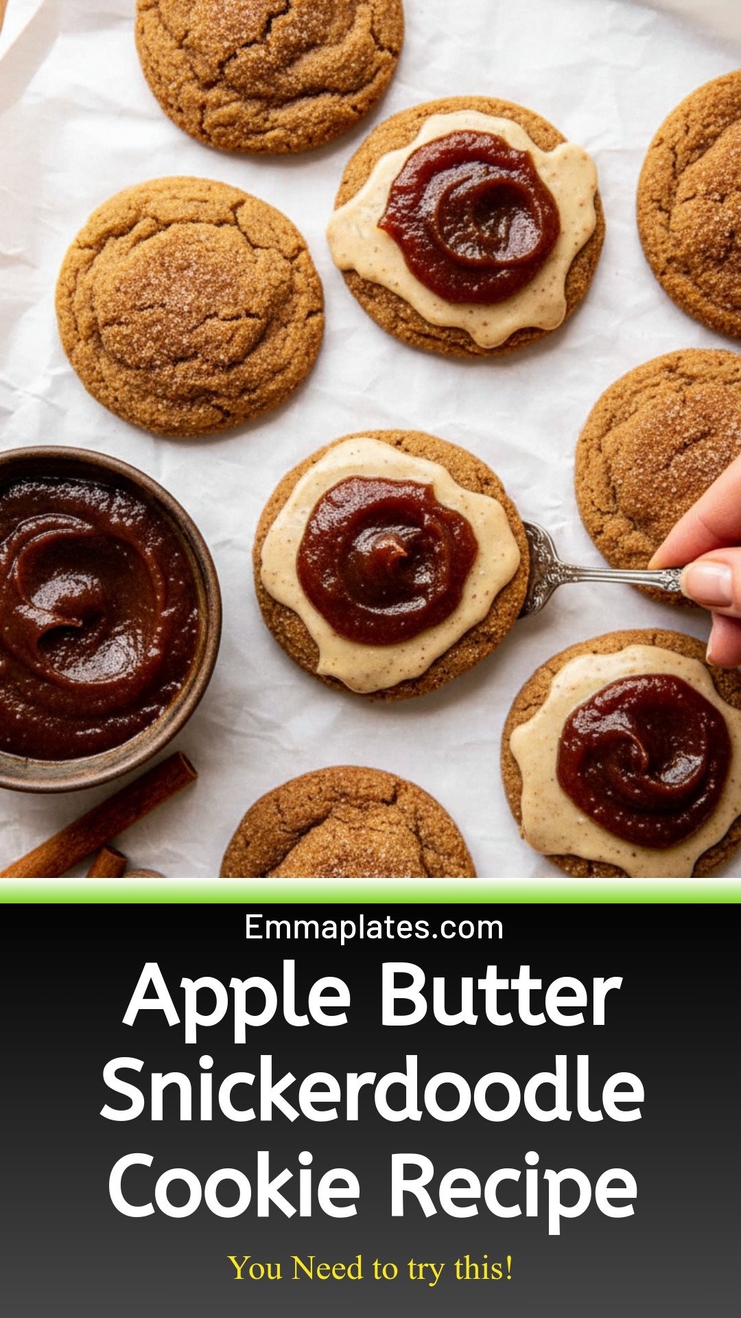 Apple Butter Snickerdoodles