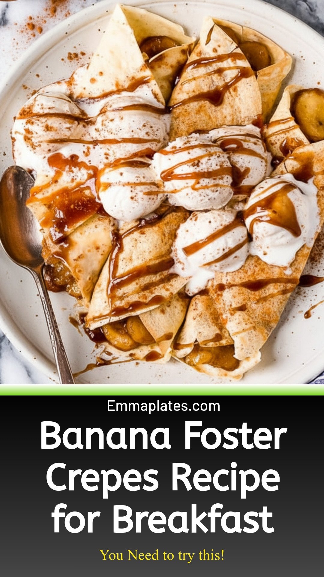 Banana Foster Crepes