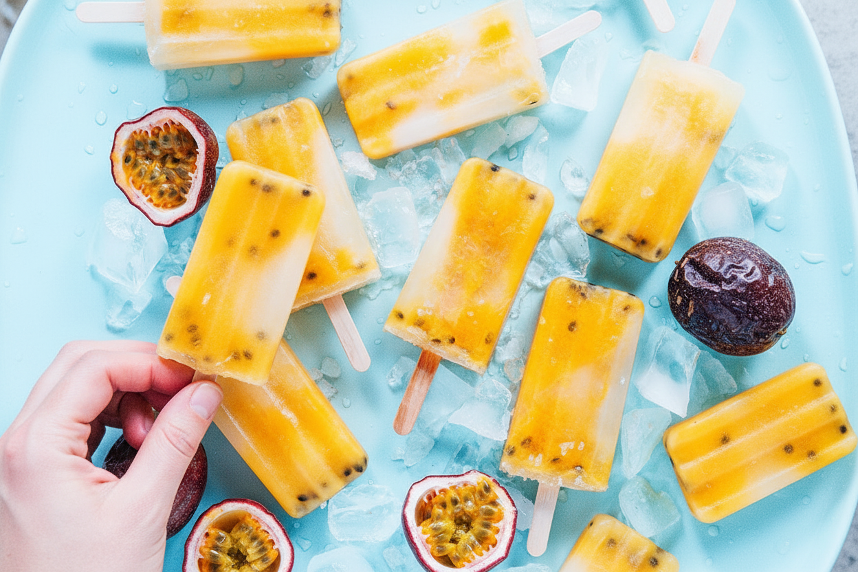 Best Ever Passion Fruit Popsicles Recipe