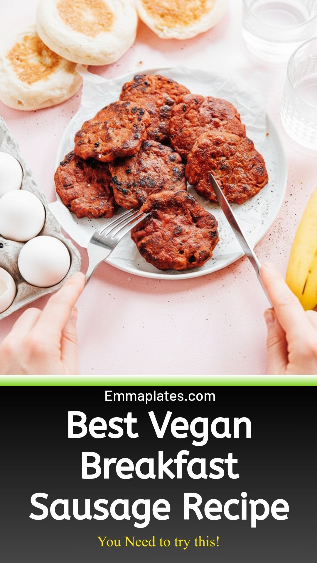 The BEST Vegan Breakfast Sausage Recipe