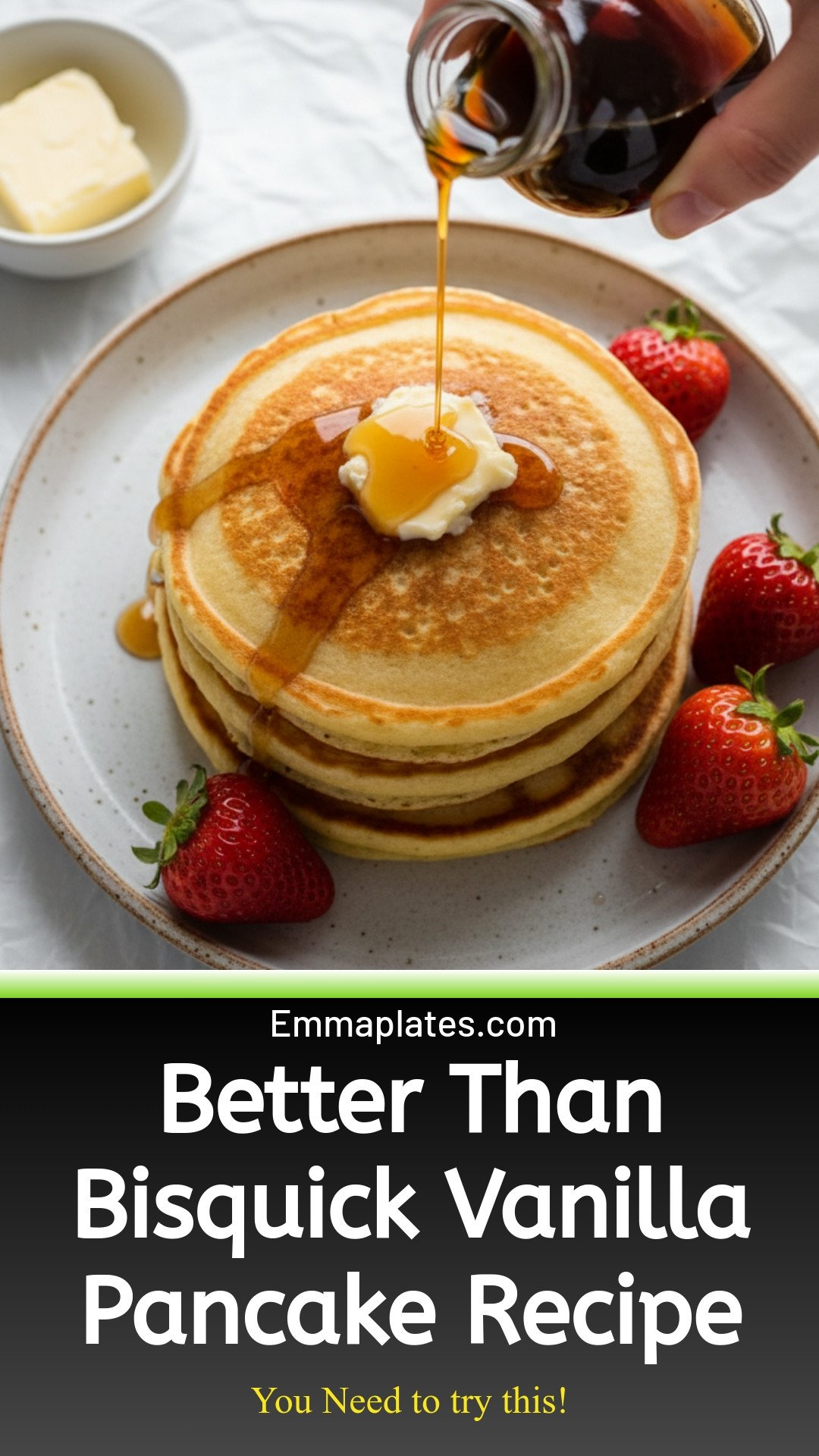Better-Than-Bisquick Vanilla Pancakes